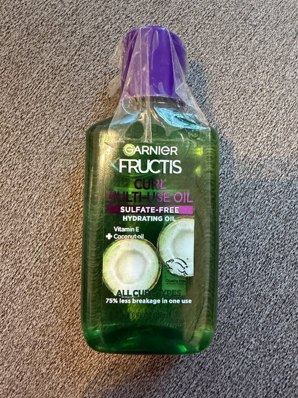 Garnier Fructis Curl Multi-Use Hair Oil Coconut 3.8 oz